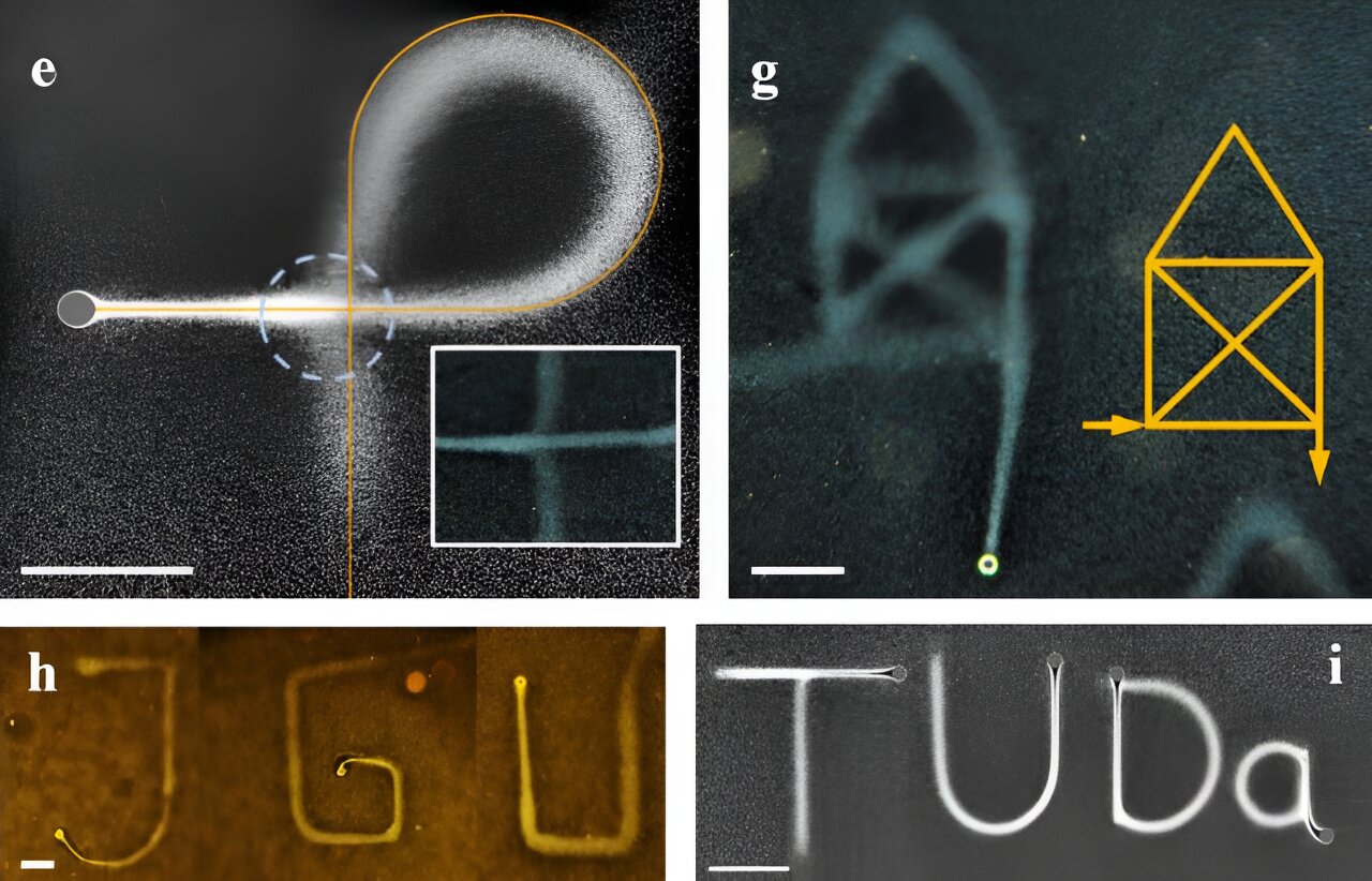 "Revolutionary Technique: Penning Words with Water and Ion-Exchange Beads"