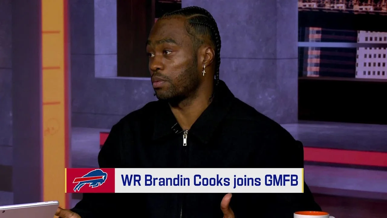 Brandin Cooks discusses Bills' playoff status and piloting license on GMFB