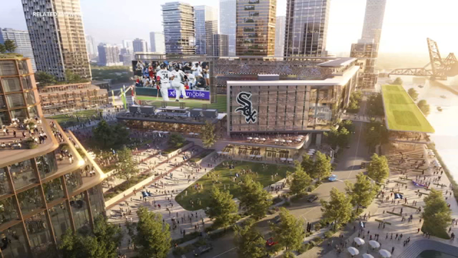 Featured image for "New Renderings Unveiled for White Sox's South Loop Stadium Proposal"