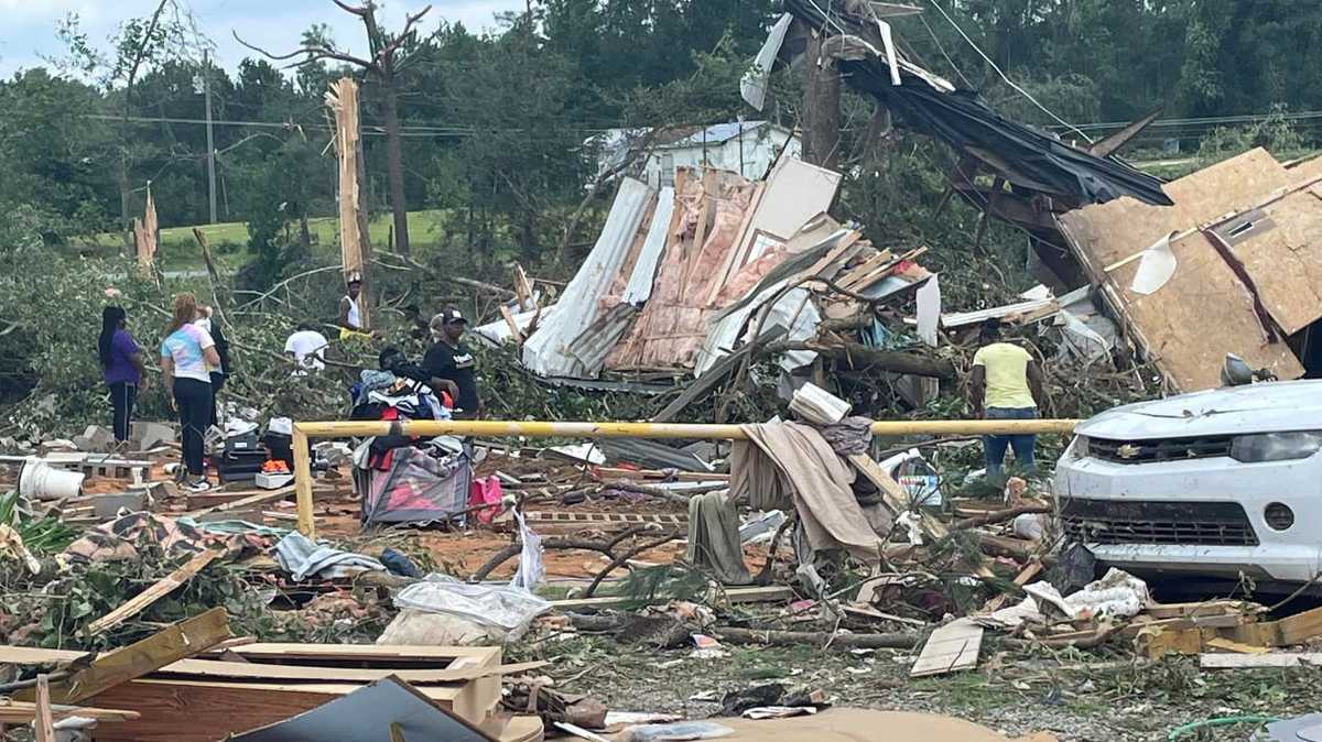 Mississippi hit by deadly tornado outbreak.