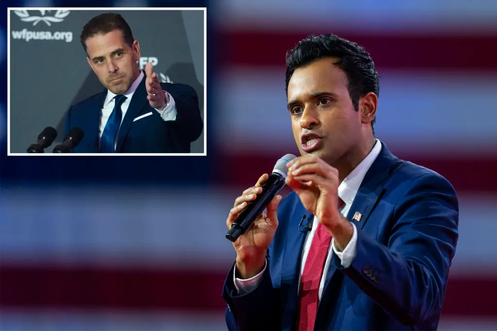 "Potential GOP 2024 Candidate Considers Pardoning Hunter Biden"