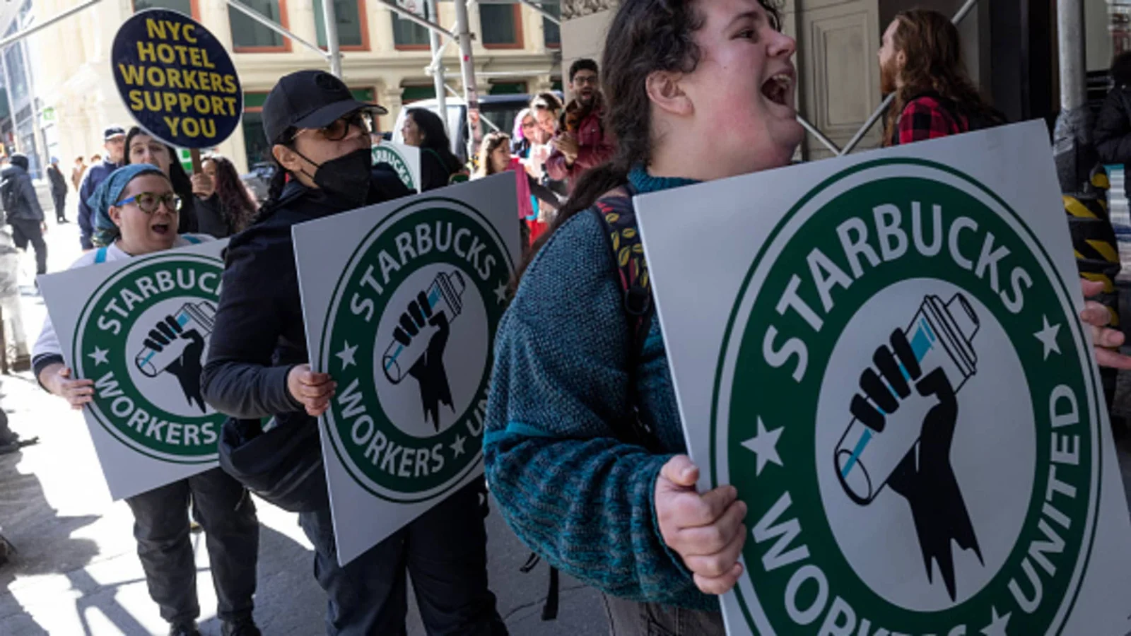 Starbucks union pushes for new contract with wage hikes, protections