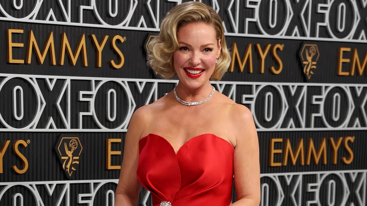 Katherine Heigl's Stunning Return to the Emmys Red Carpet