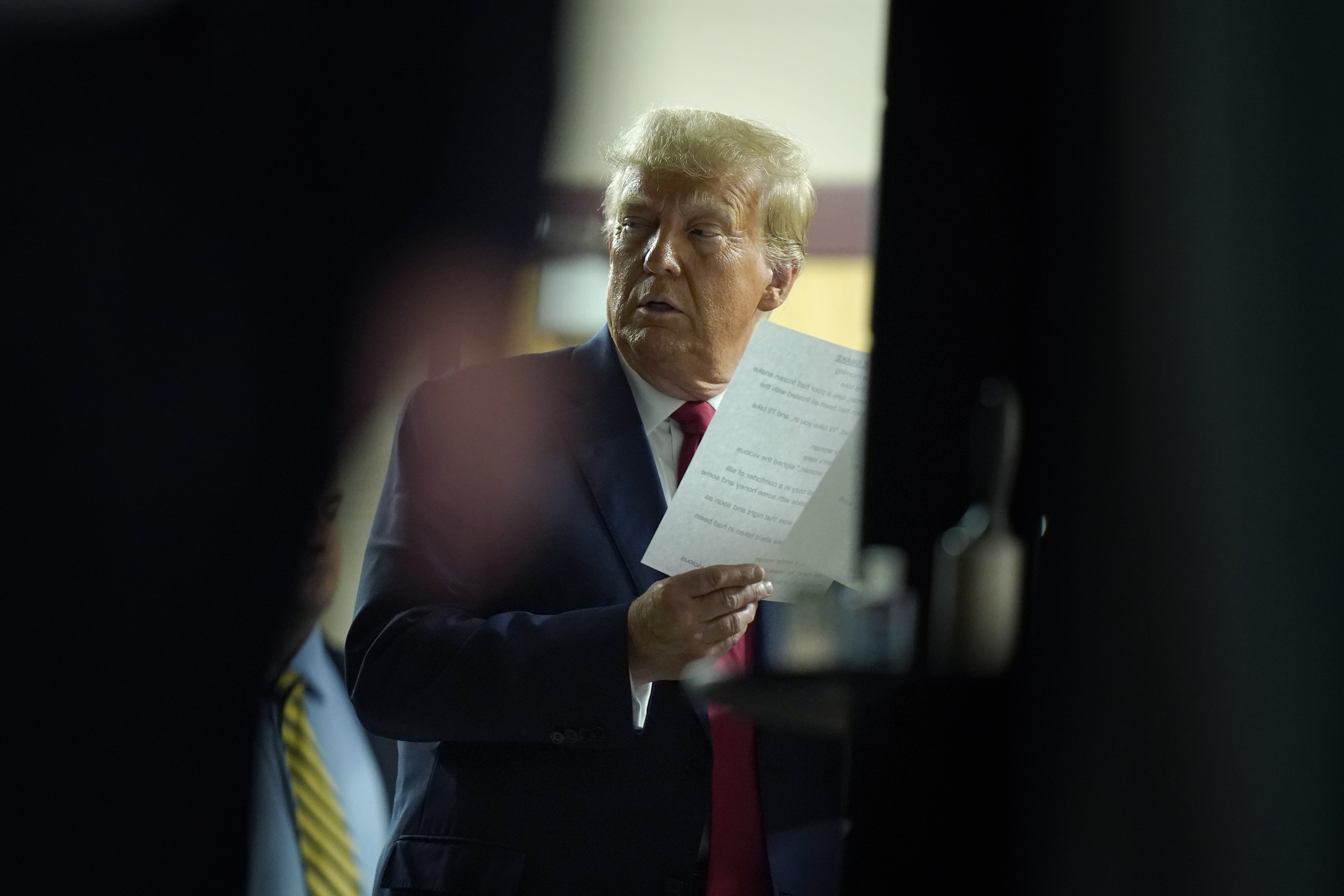 "Trump's Fate Hangs in the Balance as Judge Considers Gag Order"