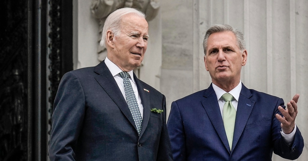 Biden and McCarthy's Debt Ceiling Negotiations at a Standstill