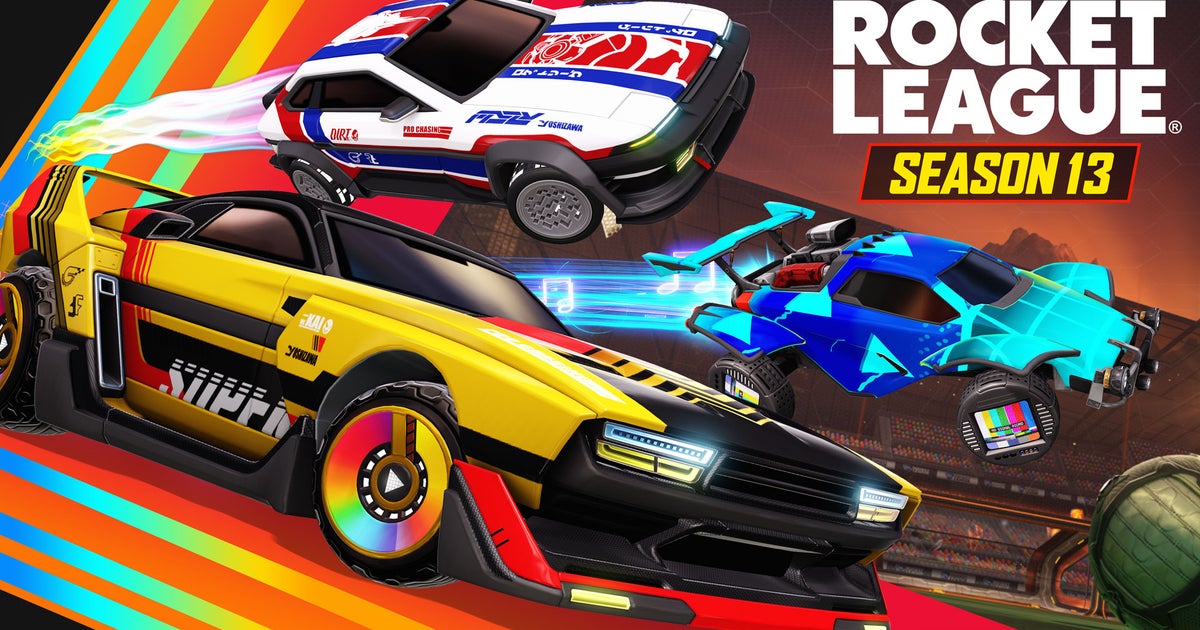Featured image for "Rocket League Season 13 Takes a Retro Trip to the 2000s!"