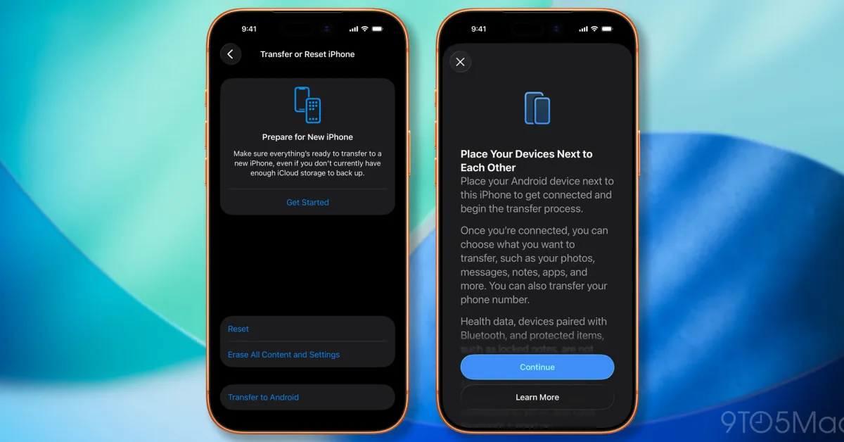 Apple Develops New Framework to Simplify iPhone-Android Data Transfers