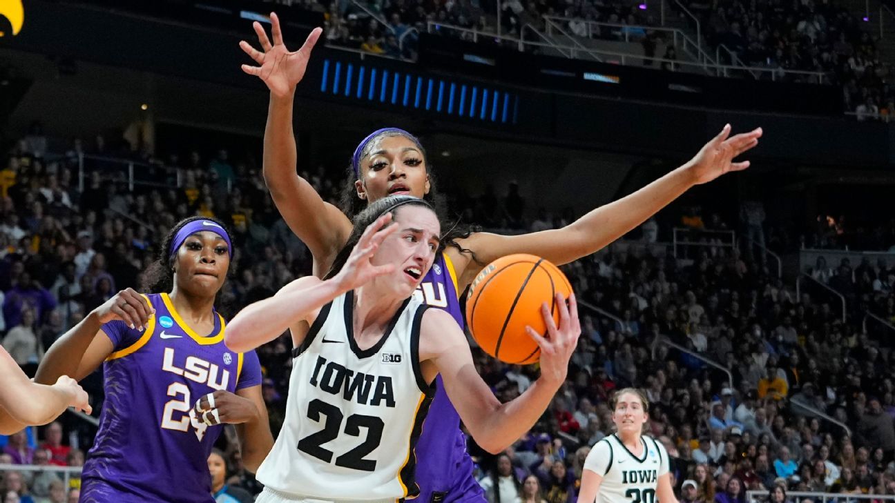 "Iowa's Record-Breaking Win Over LSU in Women's NCAA Hoops"