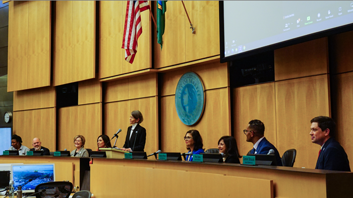 "Seattle City Council Inaugurates New Leadership with Nelson at the Helm"