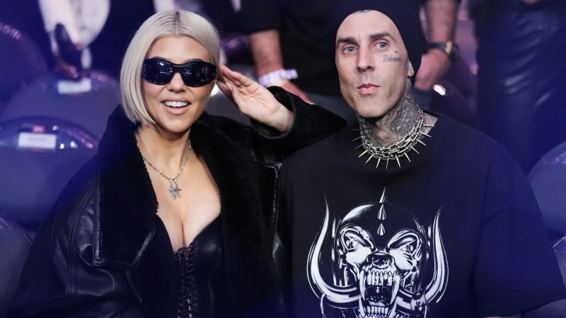 Kourtney Kardashian and Travis Barker's Joyful Arrival