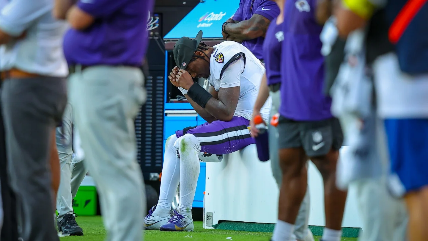 Ravens' Key Players, Including Lamar Jackson, Out with Injuries