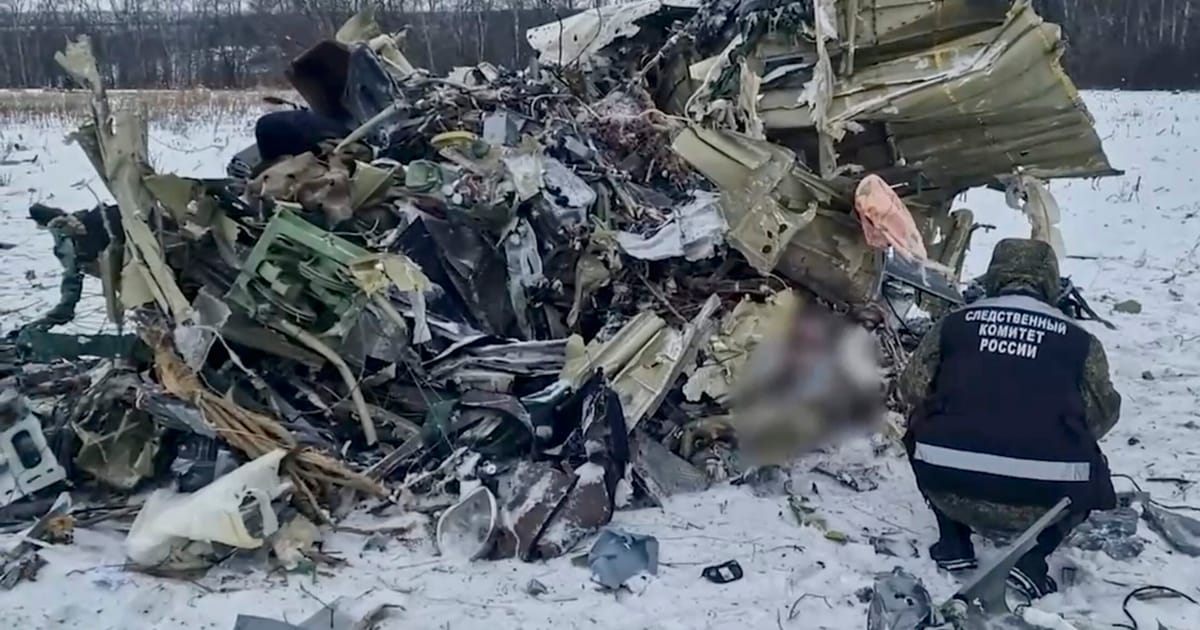 Featured image for "Putin Claims Ukraine Shot Down Russian Military Plane Carrying POWs"