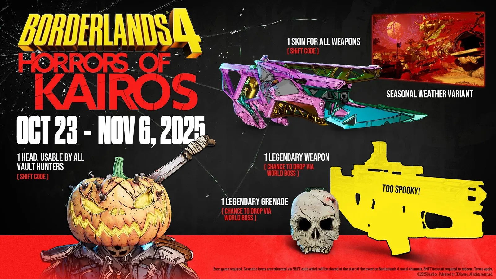 Featured image for Borderlands 4 Announces New Content and Holiday Events