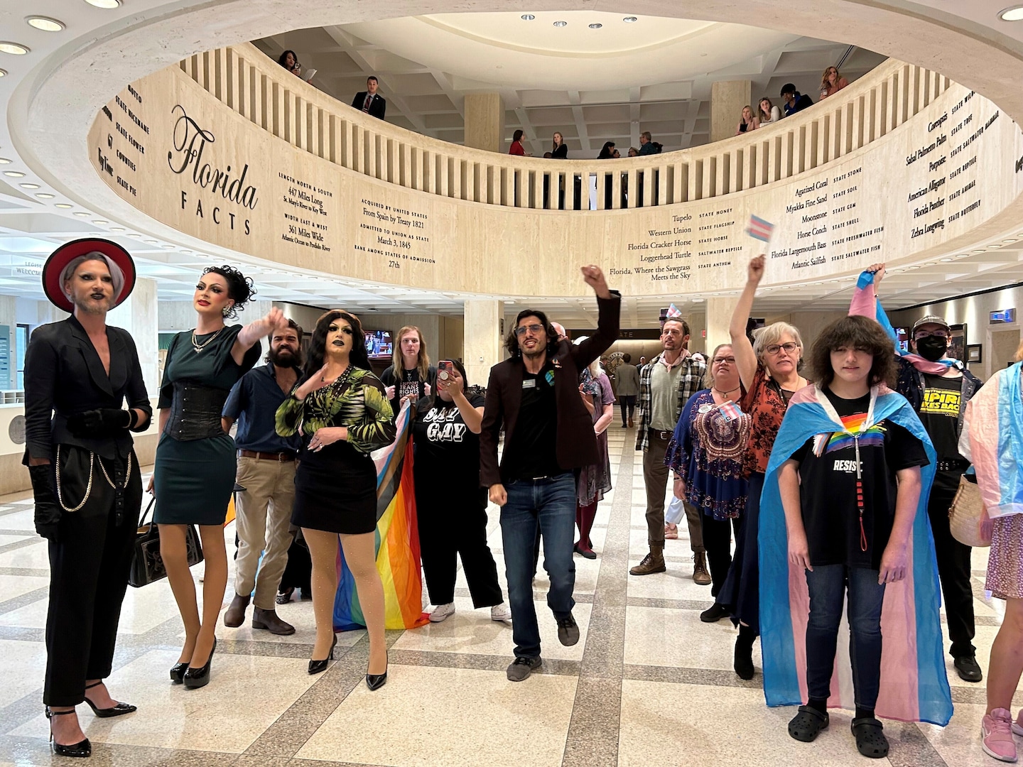 Florida Republicans push discriminatory legislation targeting trans and diversity programs.