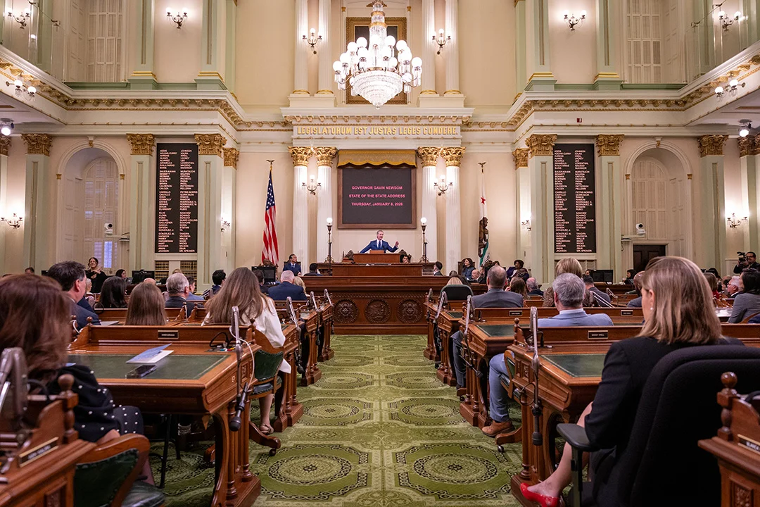 Featured image for Governor Newsom's State of the State Address Highlights California's Future and Political Ambitions