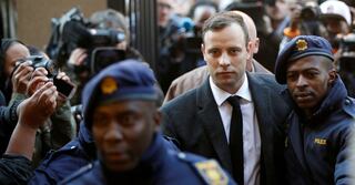 Featured image for "Oscar Pistorius: From Olympic Glory to Parole Amid Controversy and Threats"