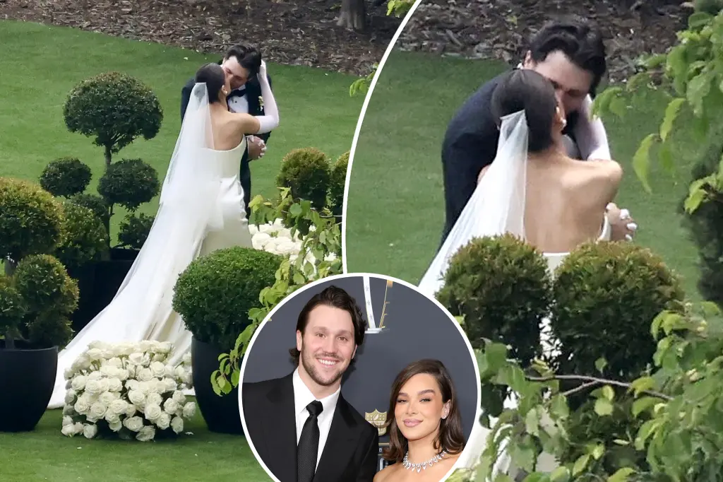Josh Allen and Hailee Steinfeld Celebrate Wedding in California