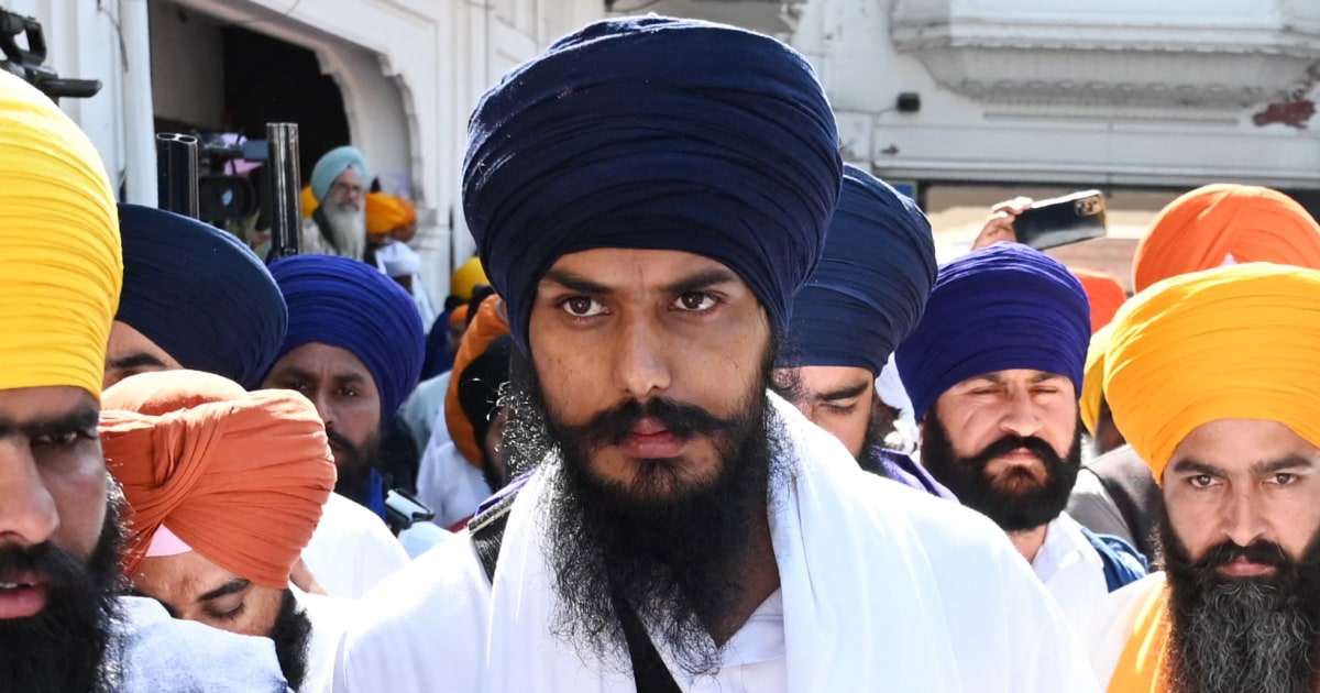 Manhunt for Sikh separatist leader and aides intensifies in India