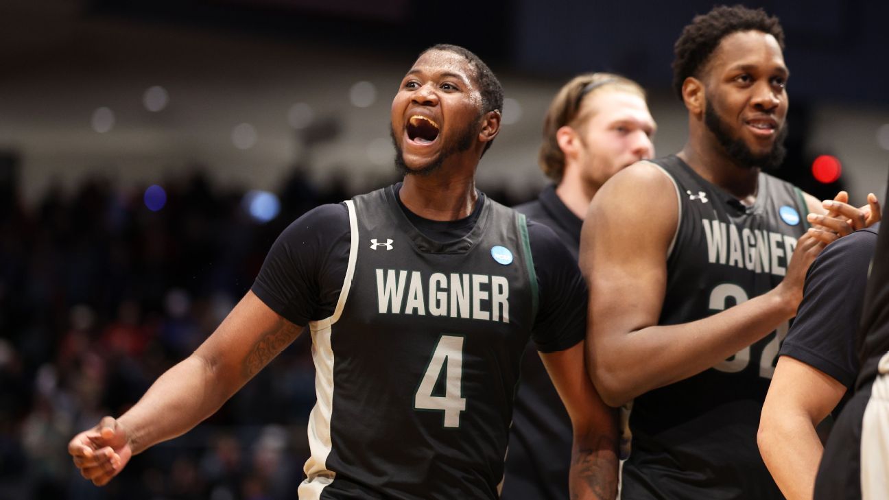 Featured image for "First Four Upset: Wagner Defeats Howard in NCAA Tournament"