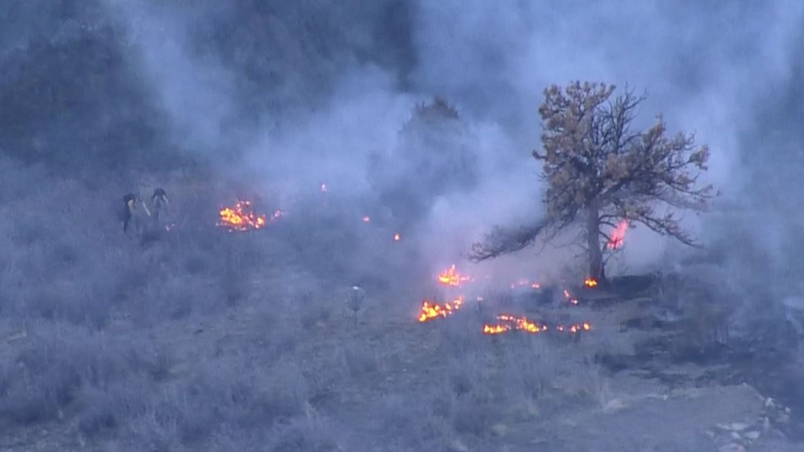 Bear Fire in Golden Gate Canyon Contained After Burning Multiple Acres