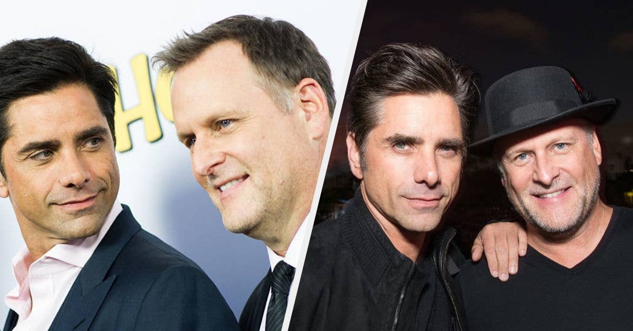 Featured image for John Stamos Faces Criticism for Bald Cap Tribute to Dave Coulier