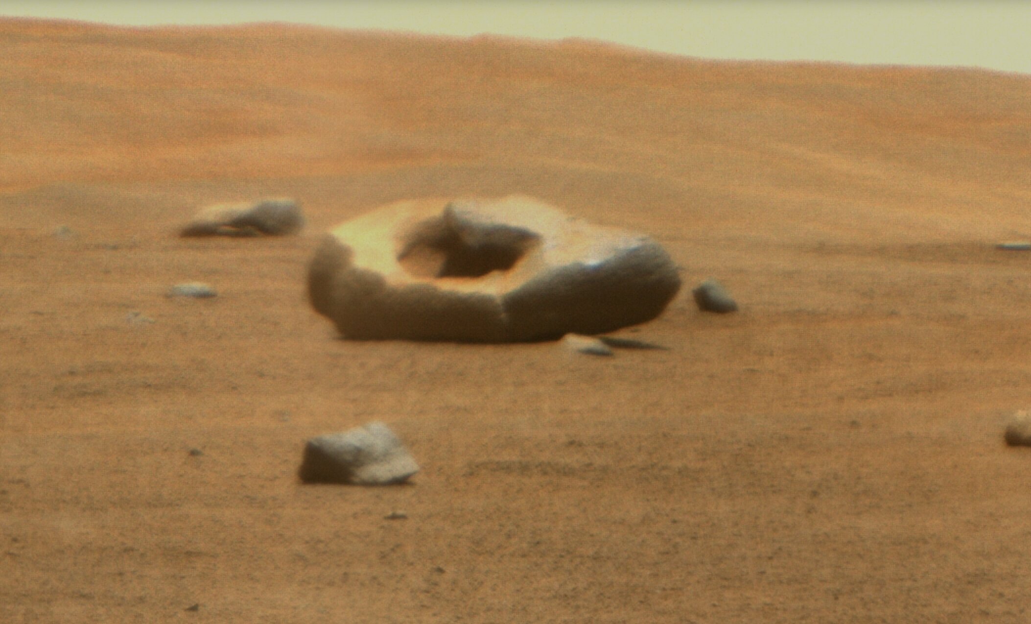 "Perseverance's Discovery: Unraveling the Mystery of Mars' Doughnut-Shaped Rock"