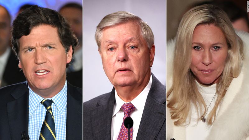 Sen. Graham criticizes Rep. Taylor Greene's defense of alleged leaker