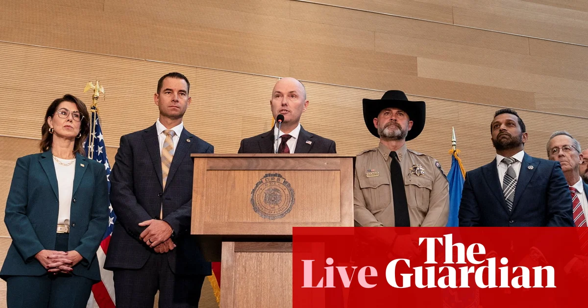 Utah suspect in Charlie Kirk shooting apprehended after manhunt