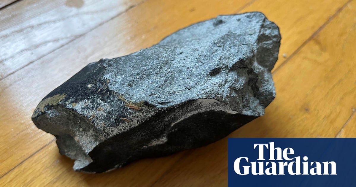 Meteorite crashes into New Jersey home, narrowly missing residents.