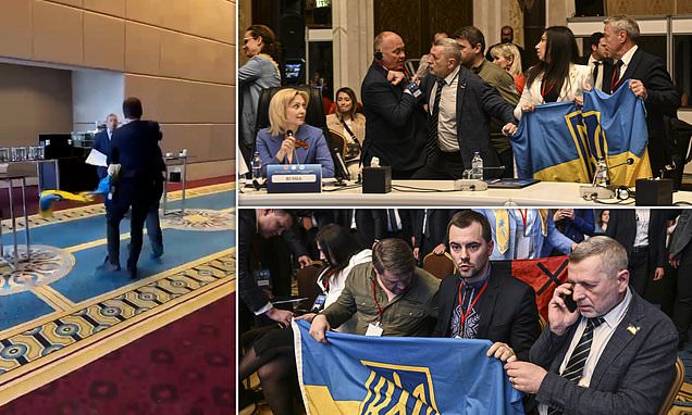 Featured image for Diplomatic Tensions Escalate as Ukrainian and Russian Delegates Clash at Summit.