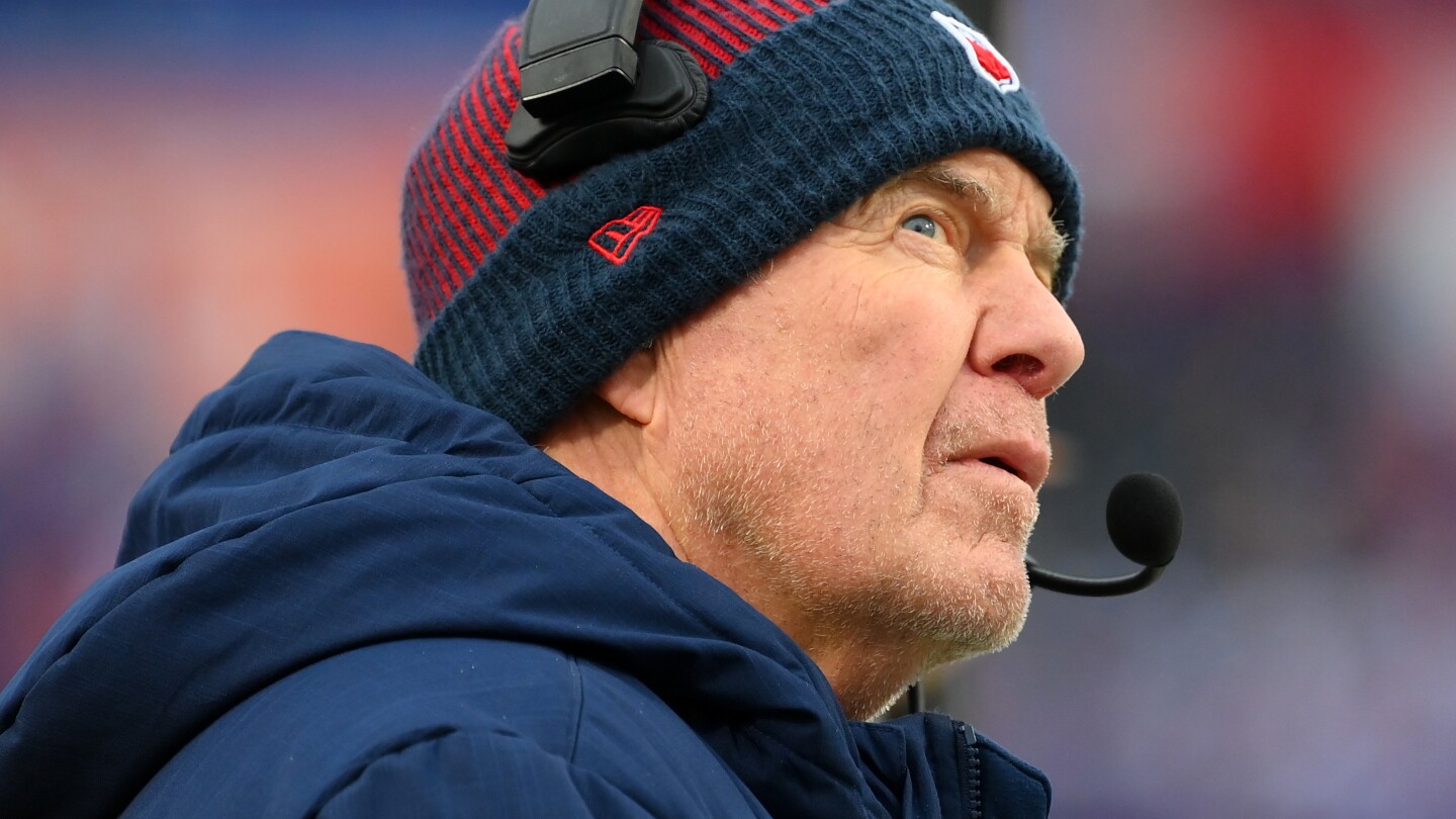 Featured image for "Bill Belichick's Future with Patriots in Question Amidst Breakup Rumors and Social Media Quips"