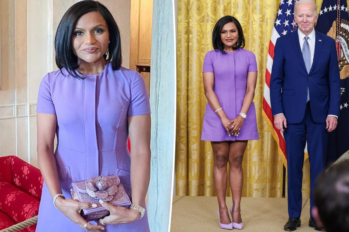 Celebrities honored at White House for achievements and weight loss.