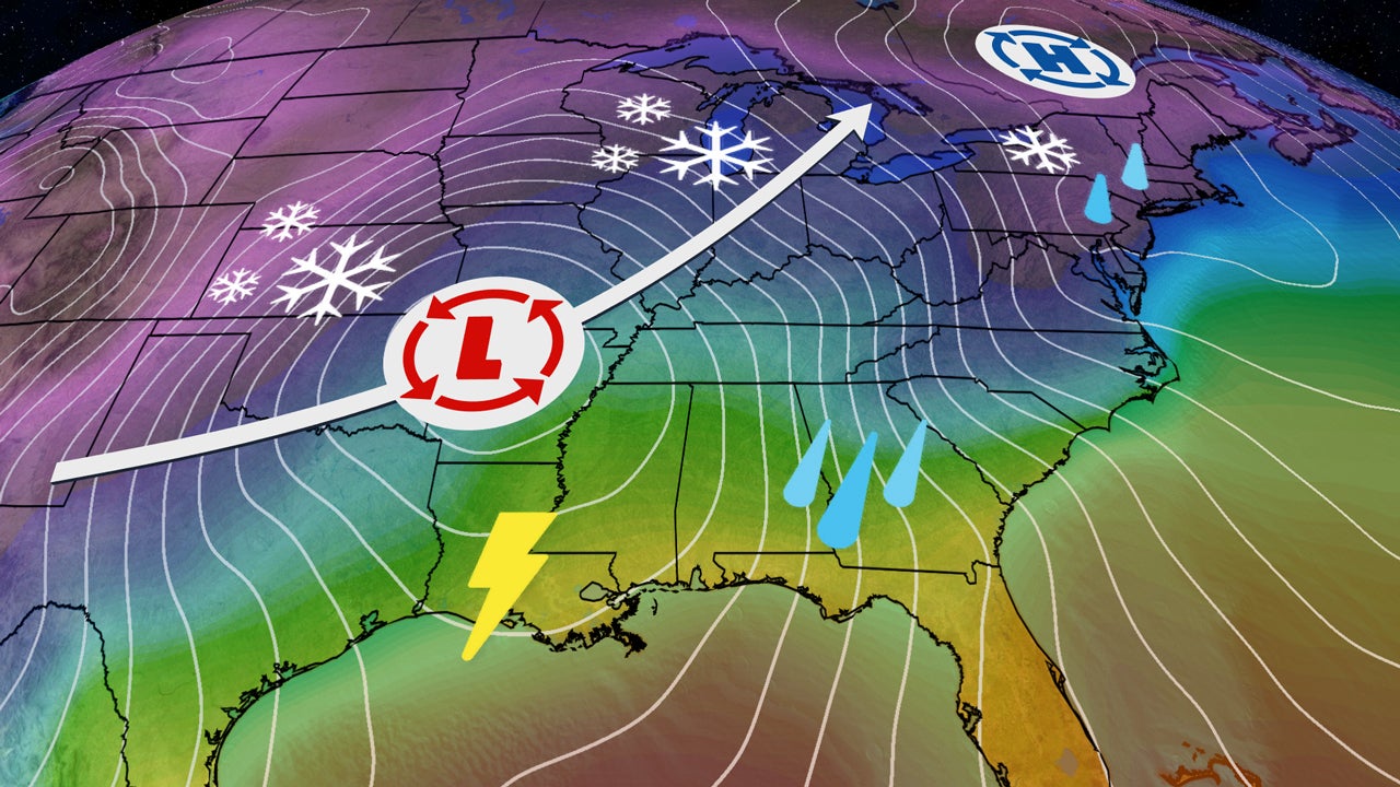 "Multi-Faceted Weekend Storm Set to Bring Snow, Rain to East Coast Cities"