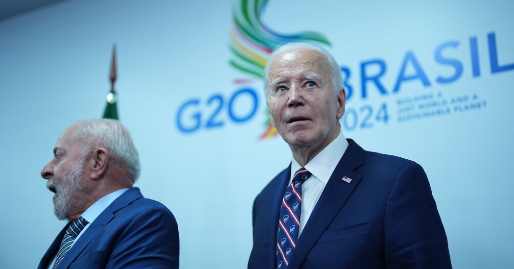 Biden's Absence at G20 Photo Sparks Speculation Amid Climate Talks