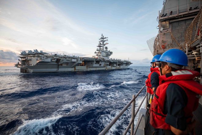 USS Ronald Reagan to Make Rare Port Call in Vietnam Amid South China Sea Tensions