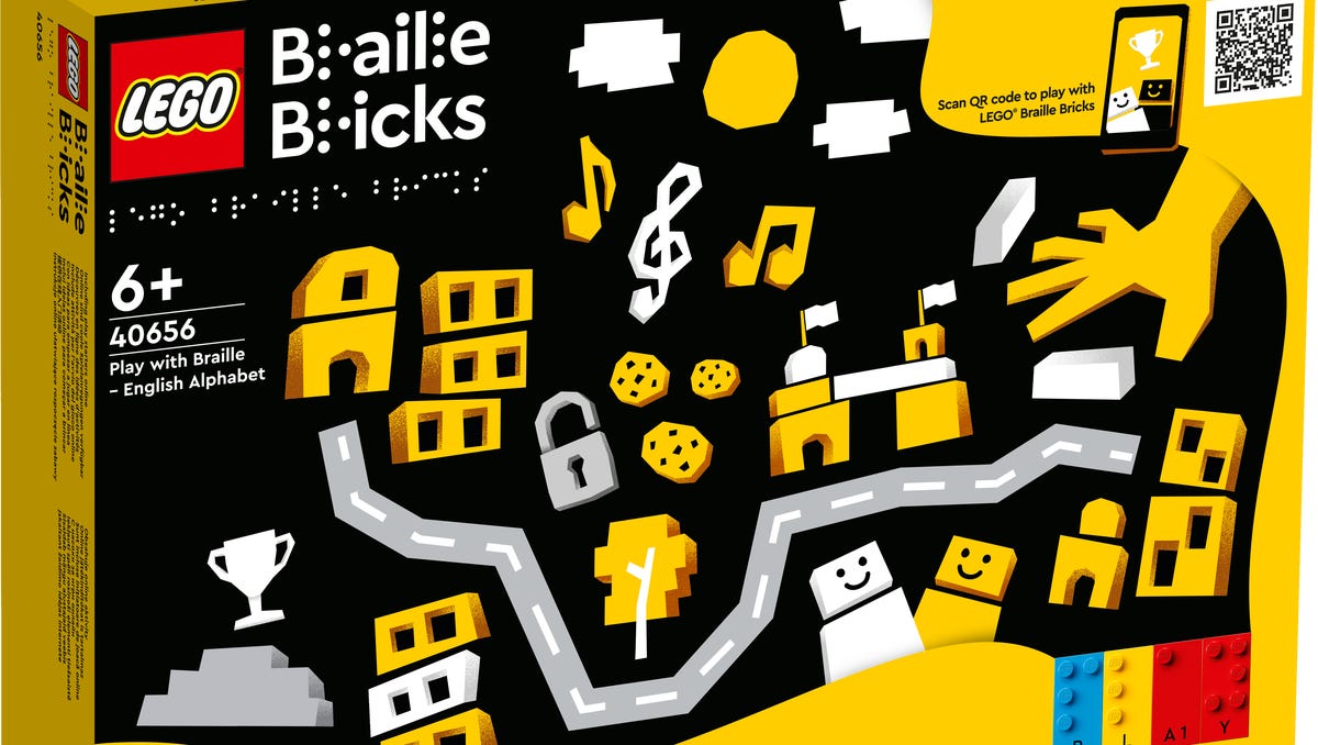 Featured image for Lego Introduces Braille Bricks to Teach Kids Language and Inclusion