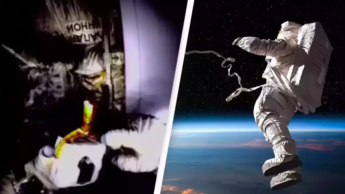 Featured image for "Cosmonaut Evacuated After Mysterious Blob Found on ISS"