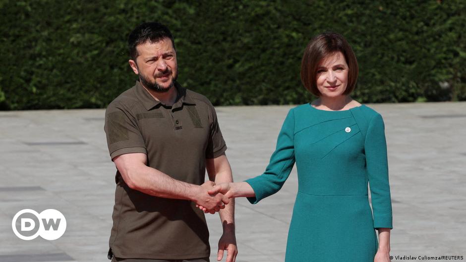 Zelenskyy advocates for Ukraine at European leaders' summit in Moldova.