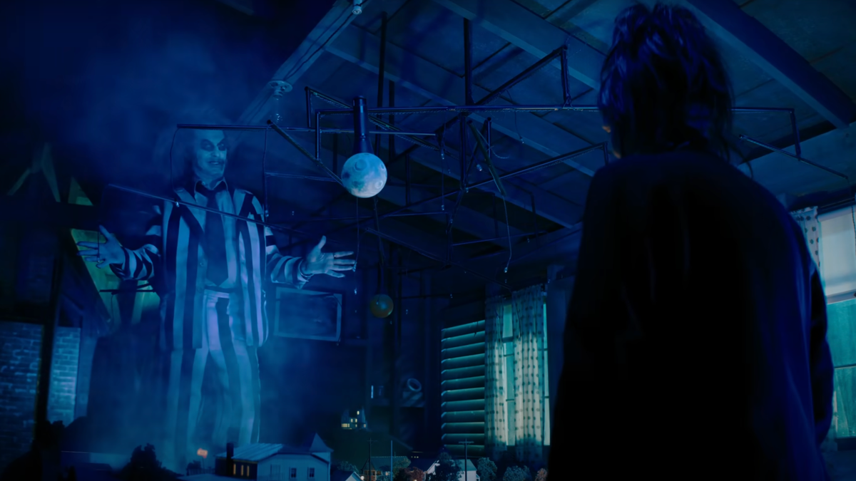 Featured image for "Beetlejuice 2 Trailer: Michael Keaton and Jenna Ortega Return in Spooky New Footage"