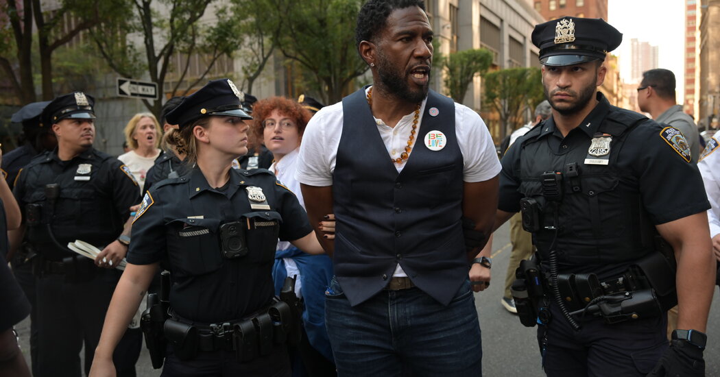 Featured image for NYC Elected Officials Arrested During ICE Protest at Federal Plaza