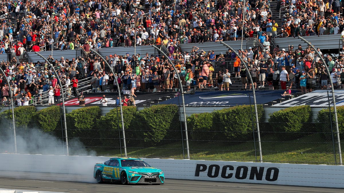 Featured image for "Live Updates and Highlights from NASCAR's Great American Getaway 400 at Pocono"