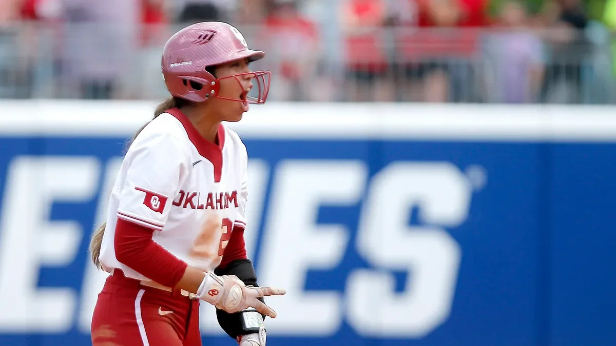 Oklahoma dominates in WCWS, secures spot in championship series.