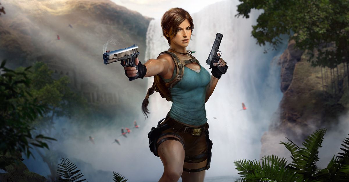 Featured image for "Redesigned Lara Croft Unveiled in Latest Tomb Raider Artwork"
