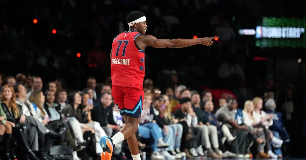 Edgecombe seals Rising Stars MVP with back-to-back game-winners for Team Vince