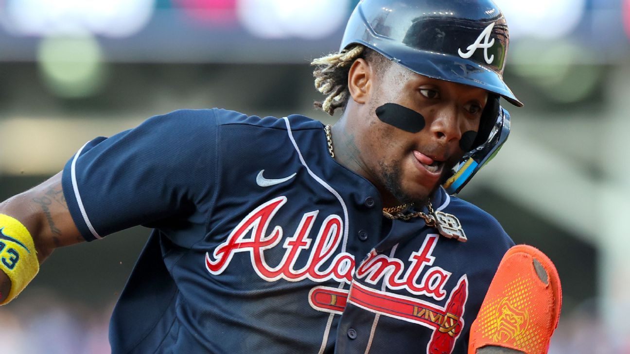 Acuna Makes History with 20 HRs, 40 SBs, 50 RBIs Before All-Star Break