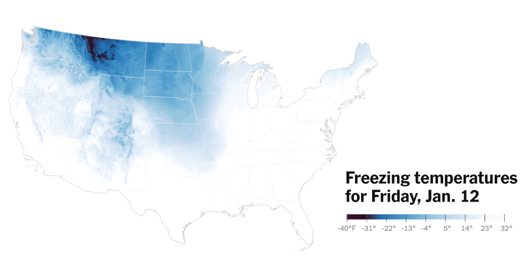 "Extreme Arctic Cold Front: Preparing for Record Low Temperatures Across the US"