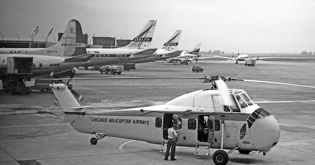 Chicago's Helicopter Commute Era: A Brief History.
