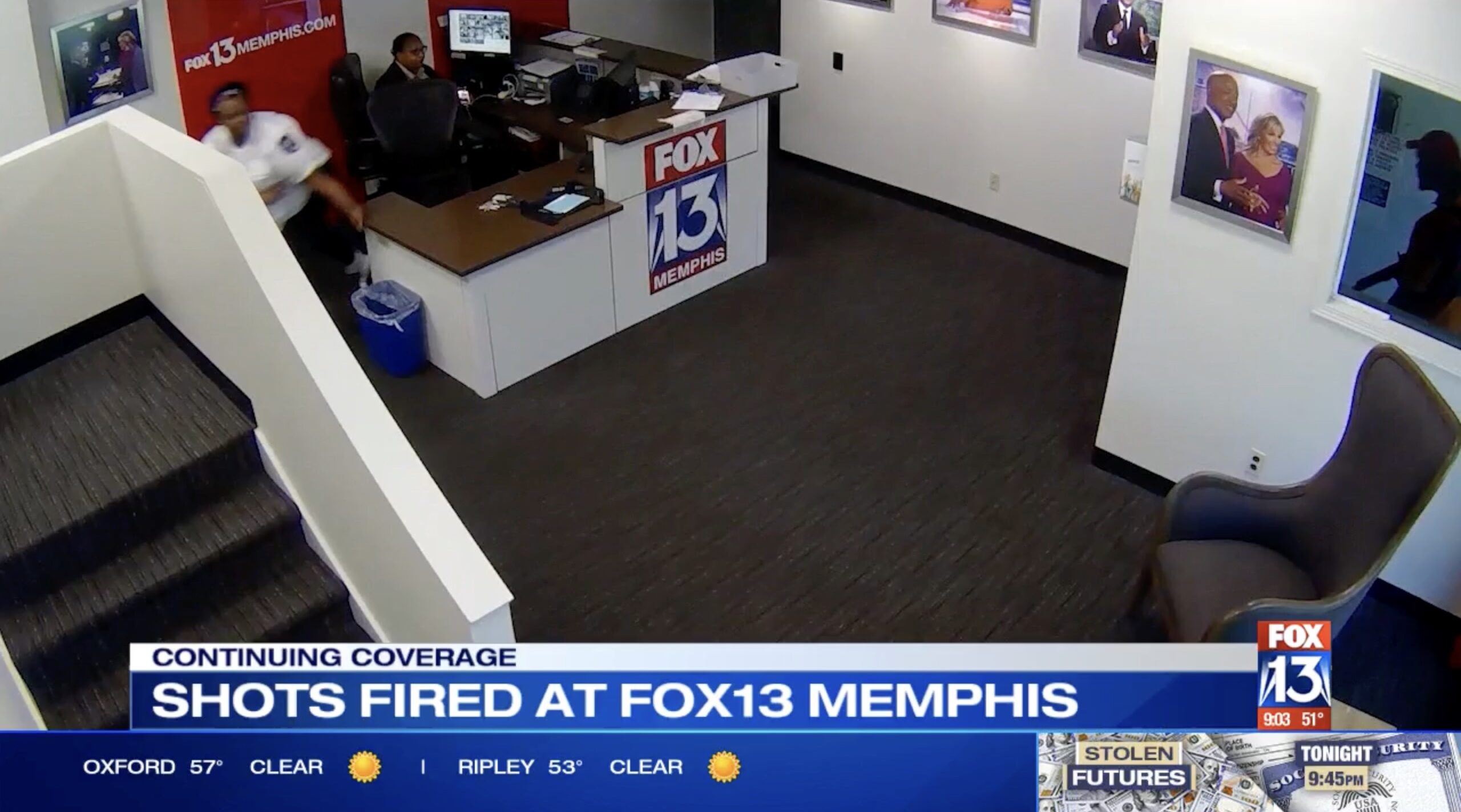 Gunman Attacks Memphis TV Station, Suspect Identified.