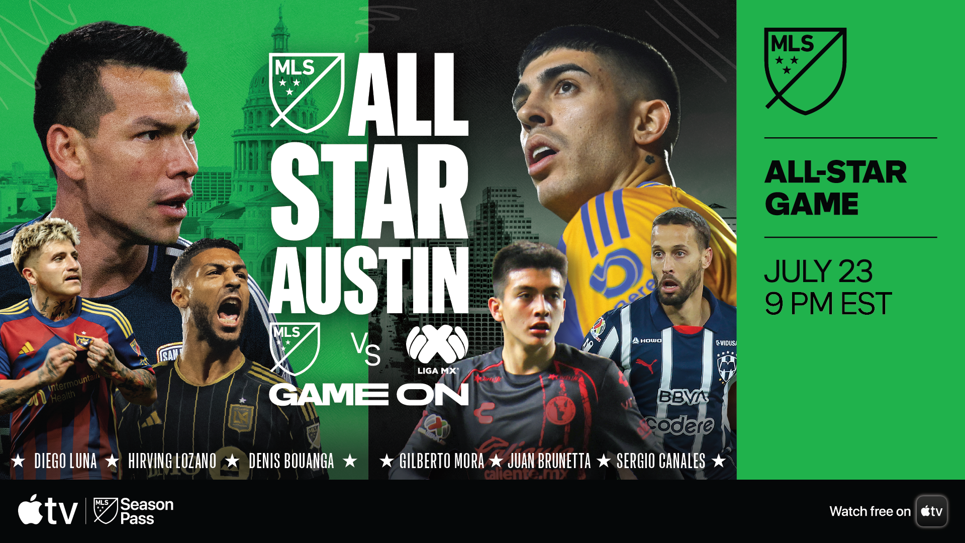 Featured image for MLS and Liga MX Announce Rosters for 2025 All-Star Game