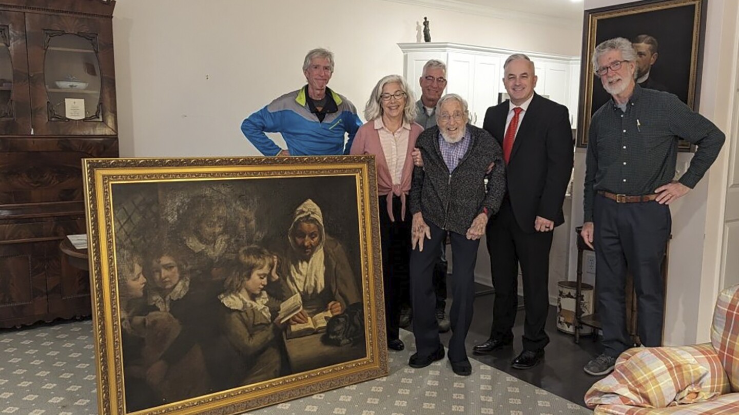 Featured image for "Stolen British Painting Returned to Owner's Son After 54 Years"